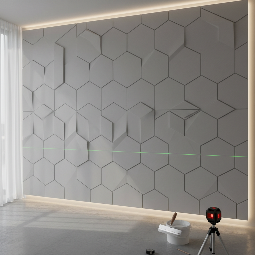 Gesso 3D: Tudo Sobre Aplicação e Tendências para Design de Interiores