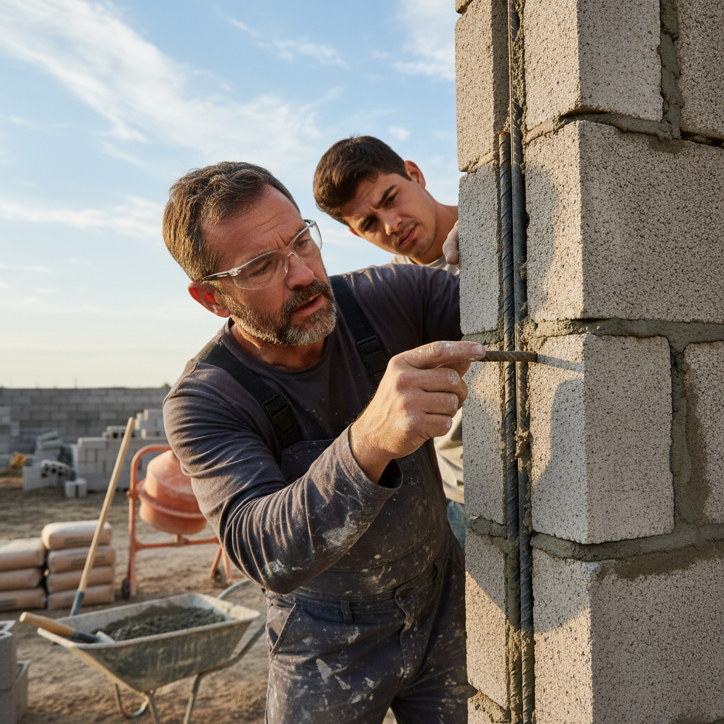 Construção de Paredes de Alvenaria: Como Garantir Reforço e Durabilidade