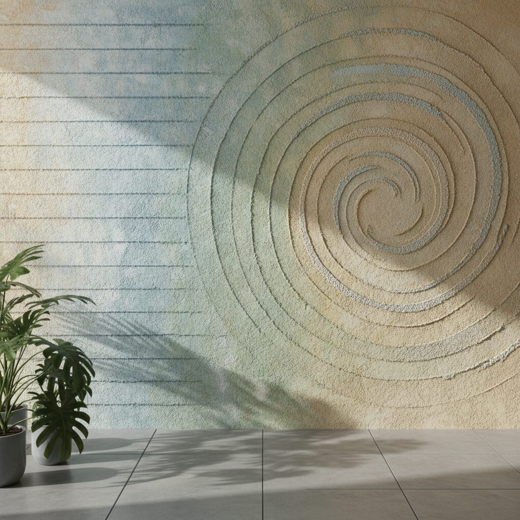 Escolha Perfeita: Cores e Texturas de Grafiato para Cada Estilo de Ambiente
