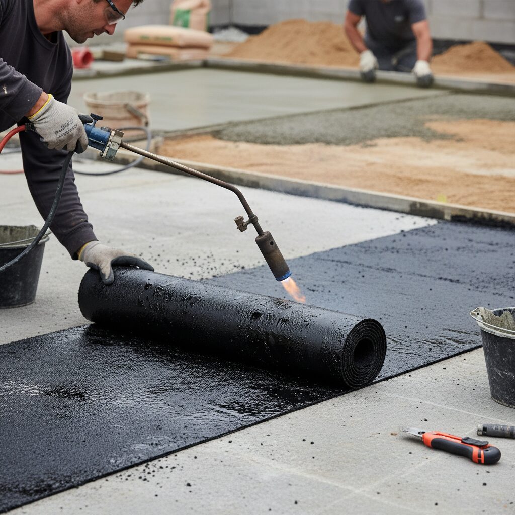 Impermeabilização Mecânica com Manta Asfáltica e Contrapiso: Guia Definitivo para Sua Obra