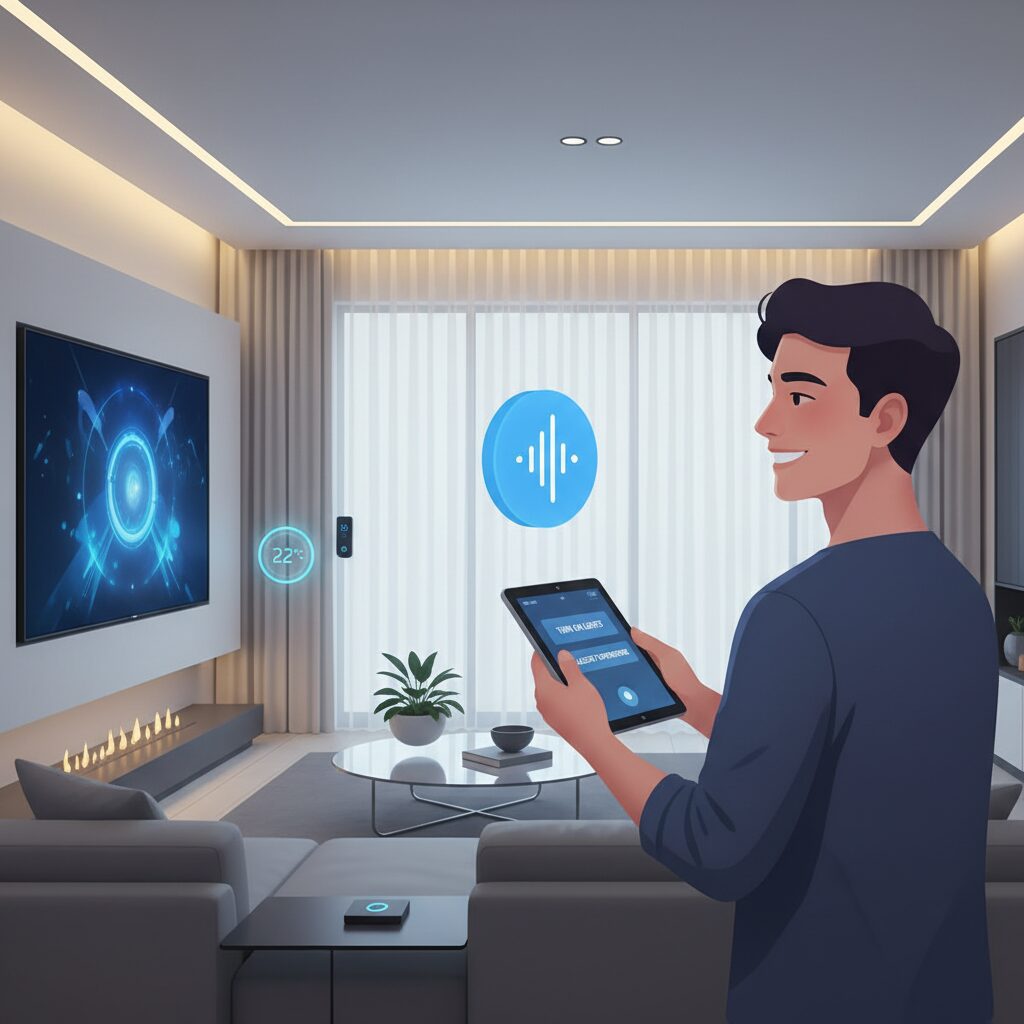 Além do Botão: Desvendando o Controle por Voz com Alexa na Automação Residencial