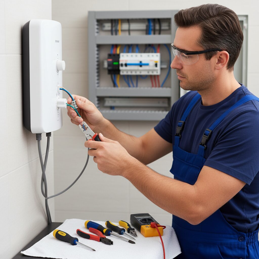 Guia Completo: Como Instalar Chuveiro Elétrico com Segurança e Eficiência