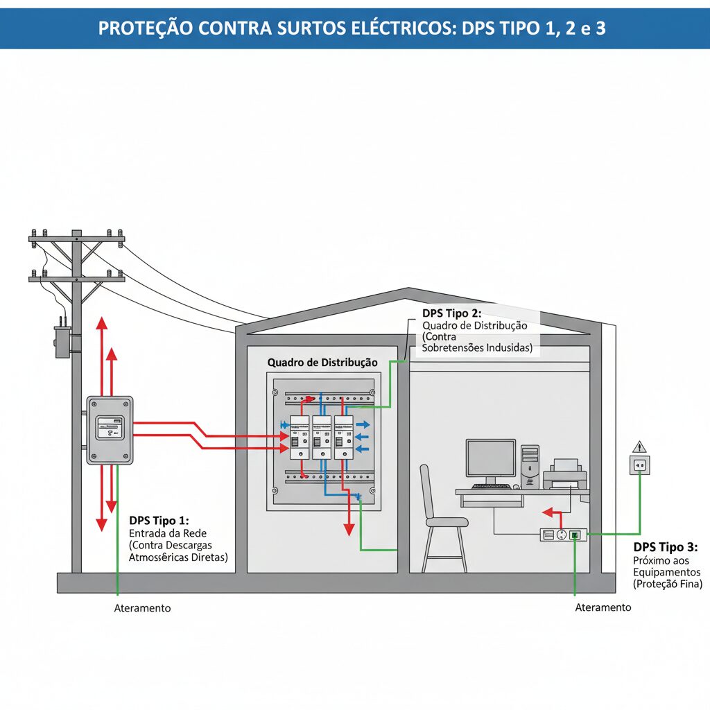 DPS Tipos 1, 2 e 3: Qual a Escolha Certa para Proteger Seus Equipamentos?