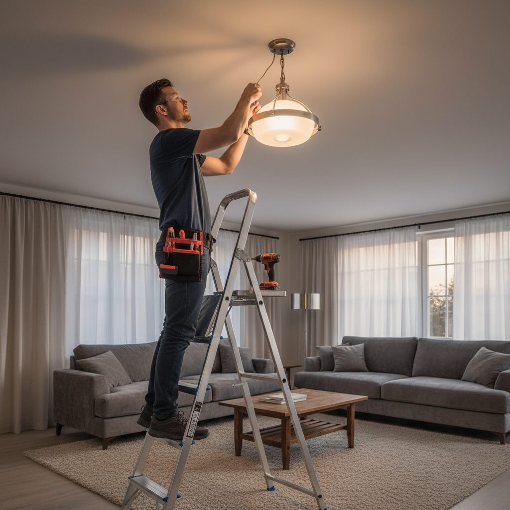 Guia Prático para Instalação e Troca de Luminárias e Pontos de Luz