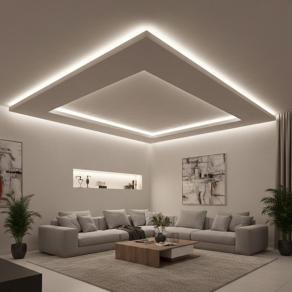 Forro de Drywall na Decoração: Transforme Ambientes com Soluções Criativas
