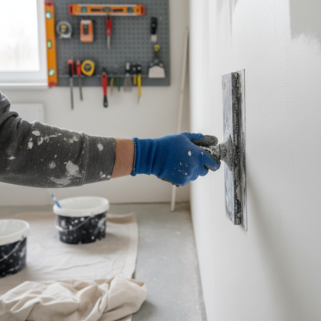Gesso Liso em Paredes e Tetos: Técnicas de Aplicação Profissional