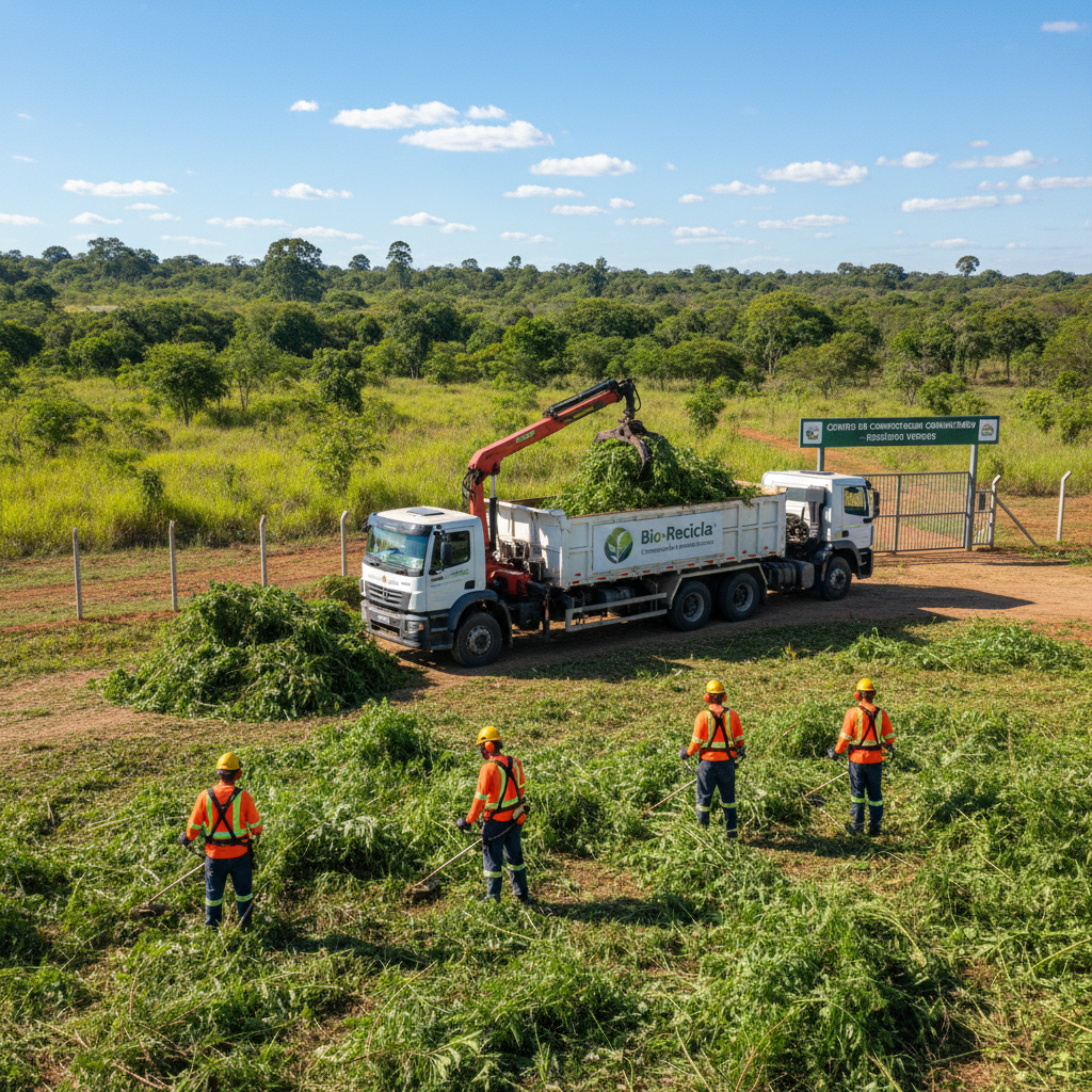 Capina de Terreno Sustentável: O Descarte Correto de Resíduos