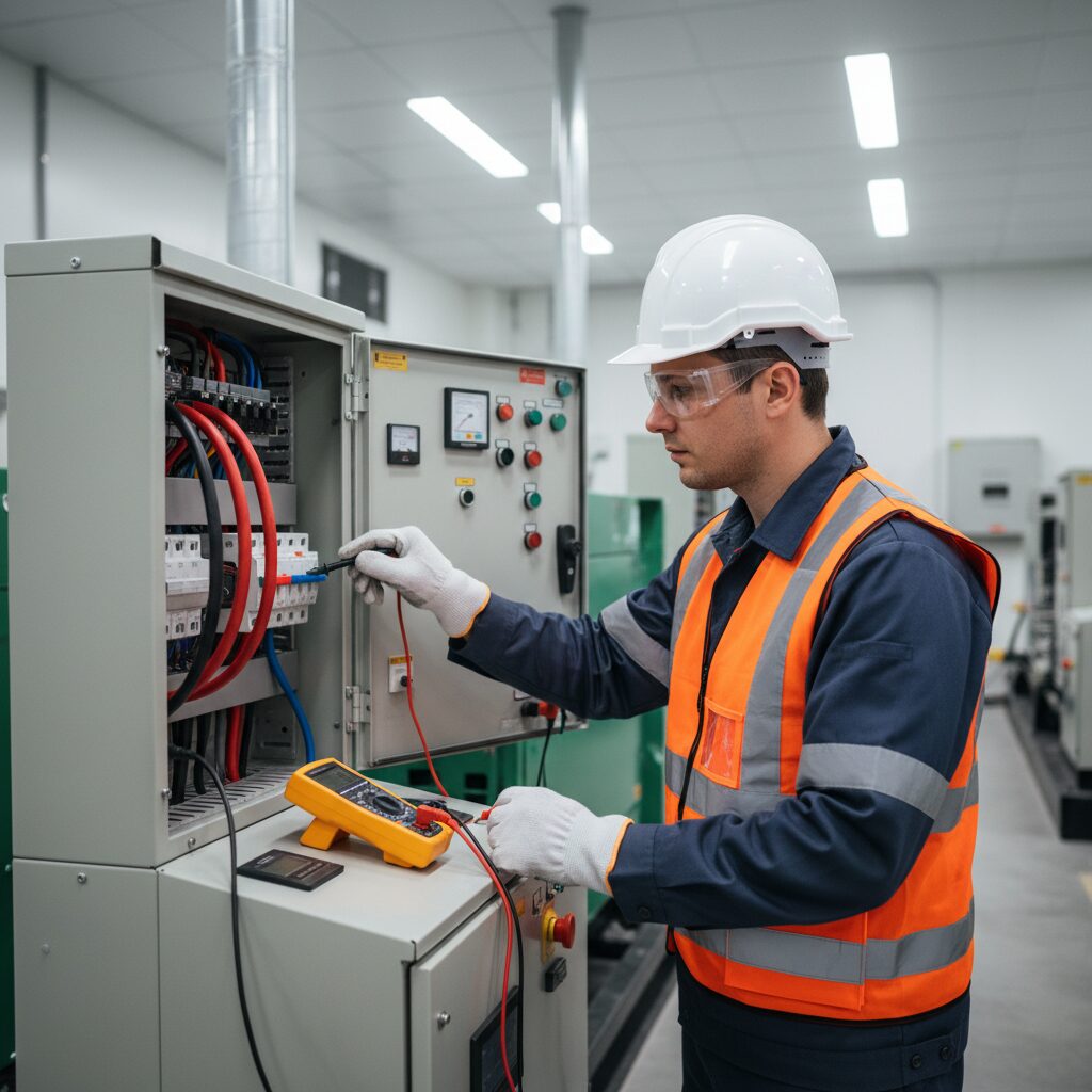 Testes Essenciais de Validação Pós-Instalação para Geradores de Energia