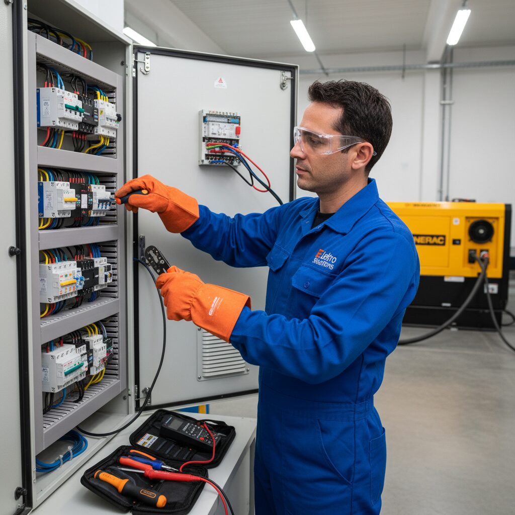 Os Benefícios Inegáveis de uma Instalação Elétrica Profissional de Geradores