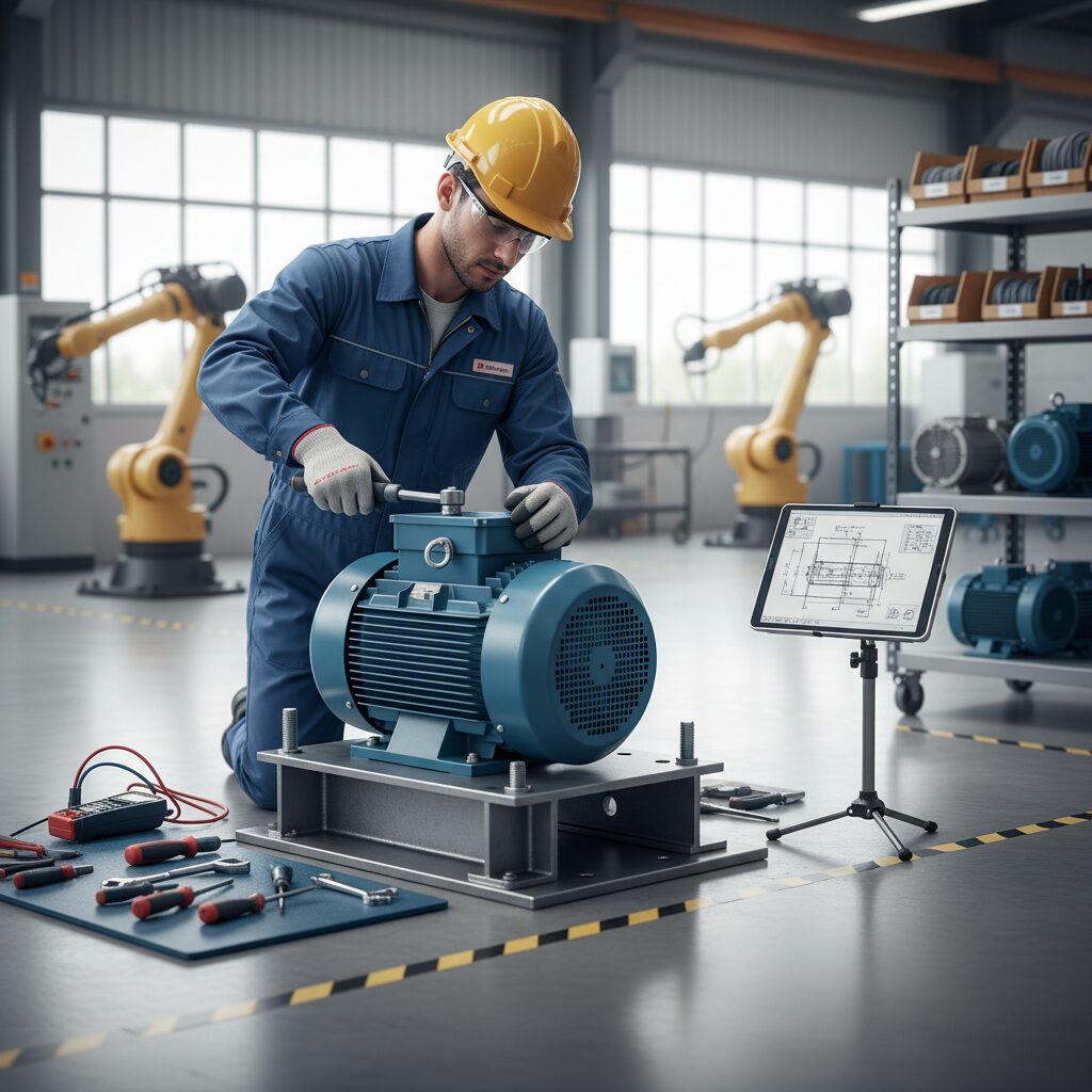 Guia Completo para Instalação Profissional de Motores Elétricos Industriais