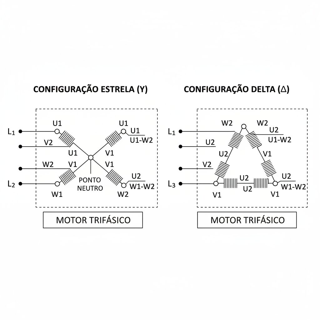 Conexão Elétrica de Motores Trifásicos: Um Guia Prático para Instalação Profissional
