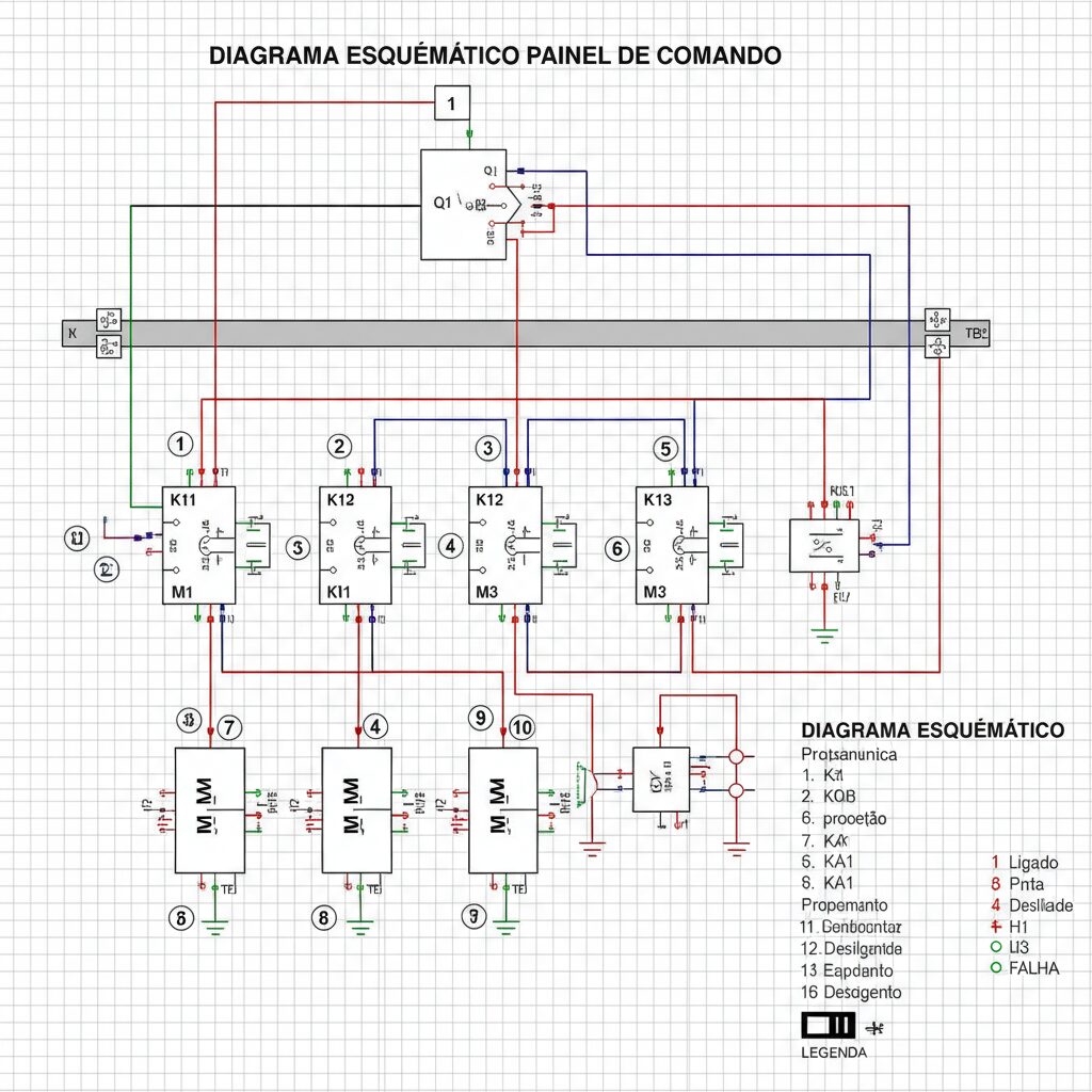 Planejamento Essencial: A Importância do Projeto na Instalação de Painéis de Comando Elétricos