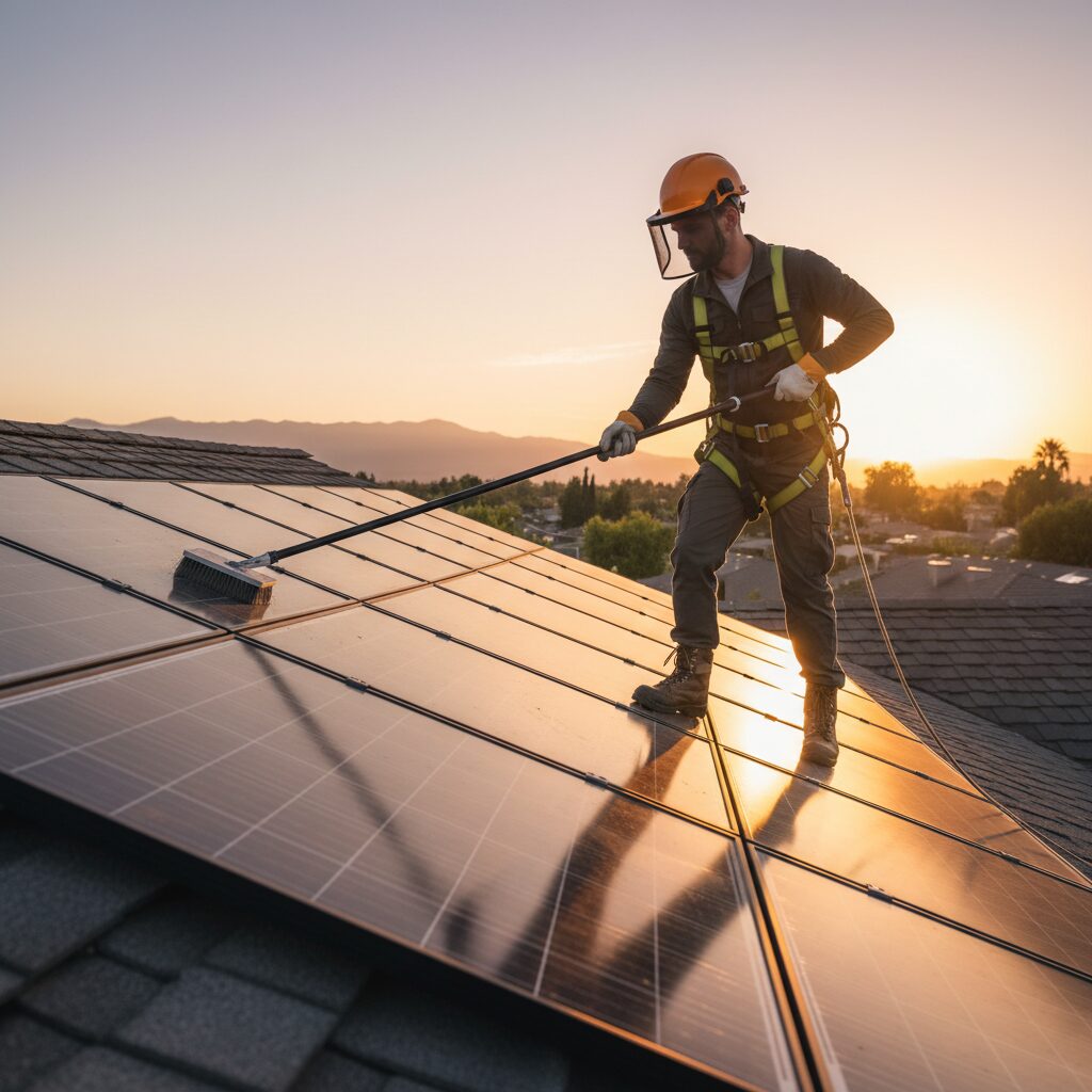 Guia Prático de Manutenção para Seu Sistema de Painéis Solares 8kWp