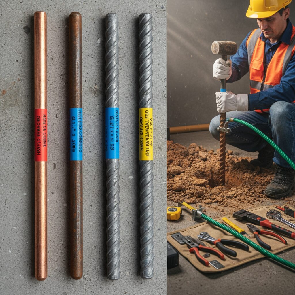 Qual Haste de Aterramento Escolher? Guia de Materiais para Instalação Eficaz