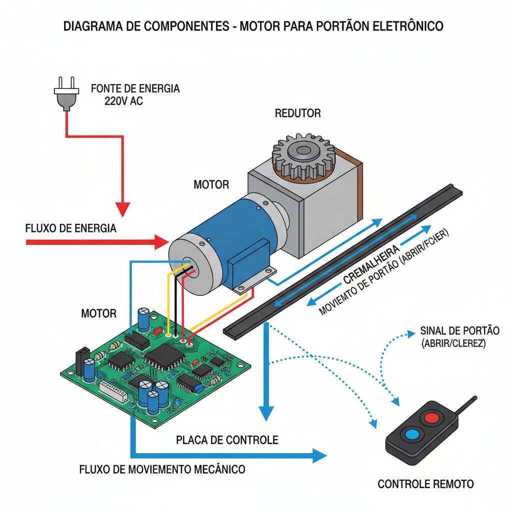 Como Escolher o Motor Ideal para Seu Portão Eletrônico: Um Guia Prático de Instalação