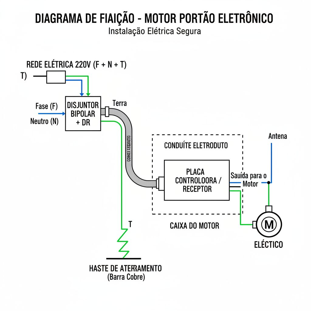 A Eletricidade na Instalação de Motores de Portões Eletrônicos: O Que Você Precisa Saber