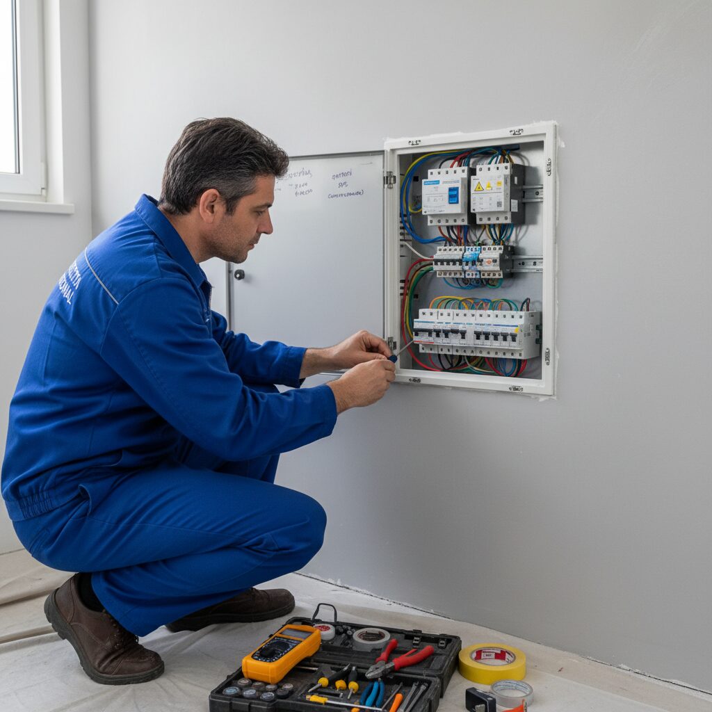 Maximizando a Segurança Elétrica: A Importância de um Quadro de Disjuntores Bem Instalado