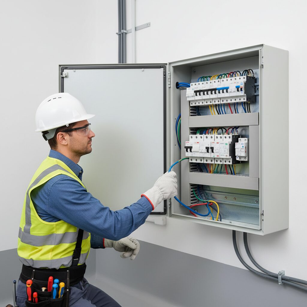 Upgrade de Segurança: Substituindo seu Quadro Elétrico Antigo por um Moderno (16 Circuitos, DR e DPS)