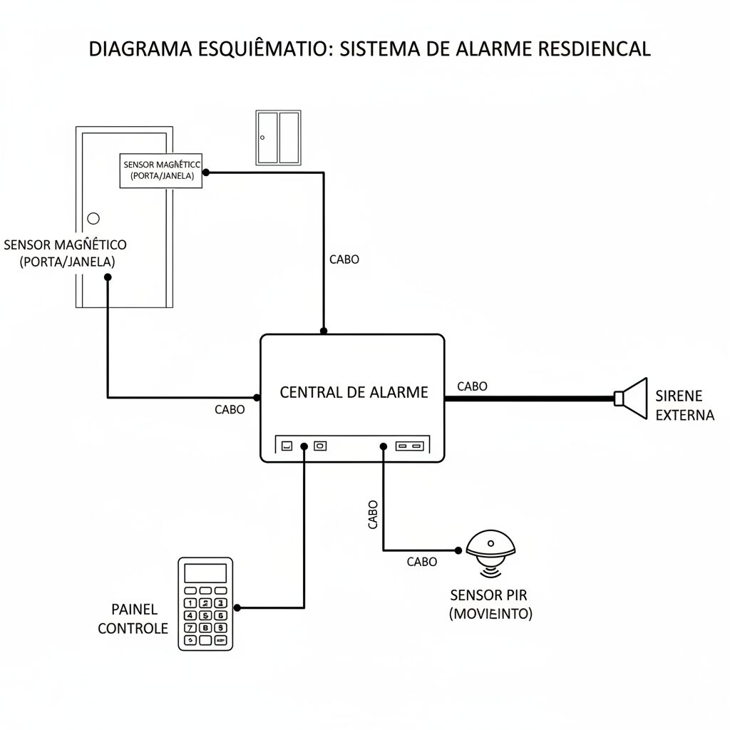 Instalação de Sistemas de Alarme Residencial: Um Guia Completo para a Segurança Elétrica