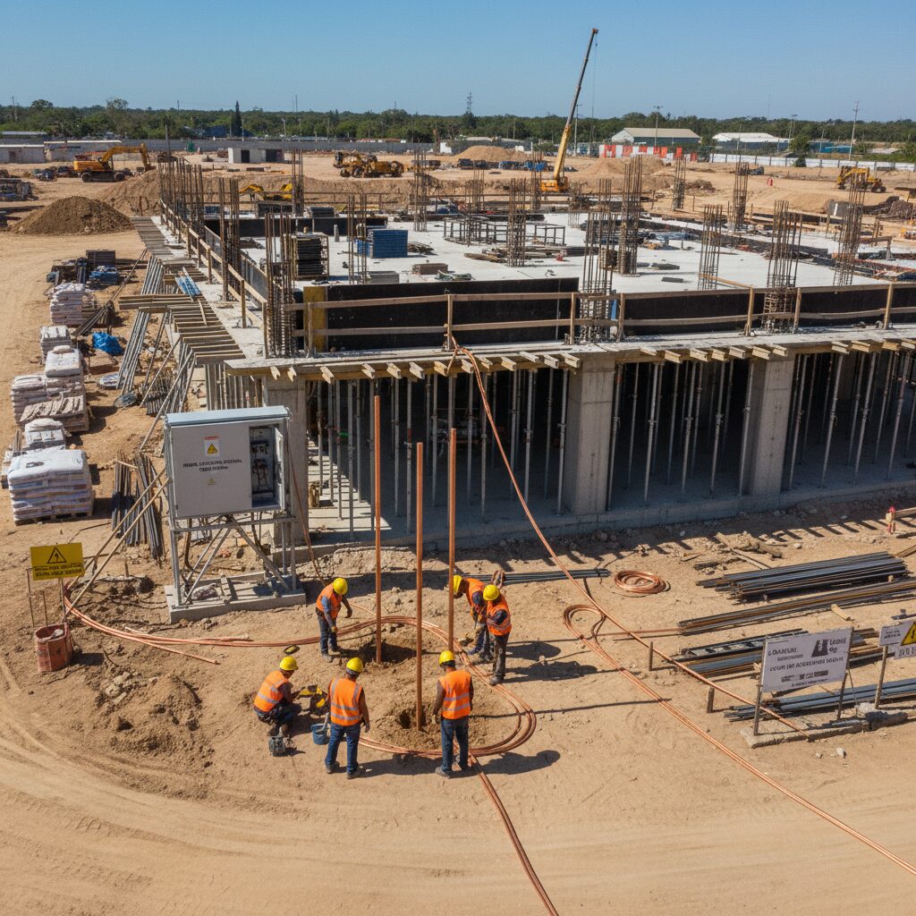 Instalação de Sistemas de Aterramento: Segurança Elétrica Essencial na Construção Civil