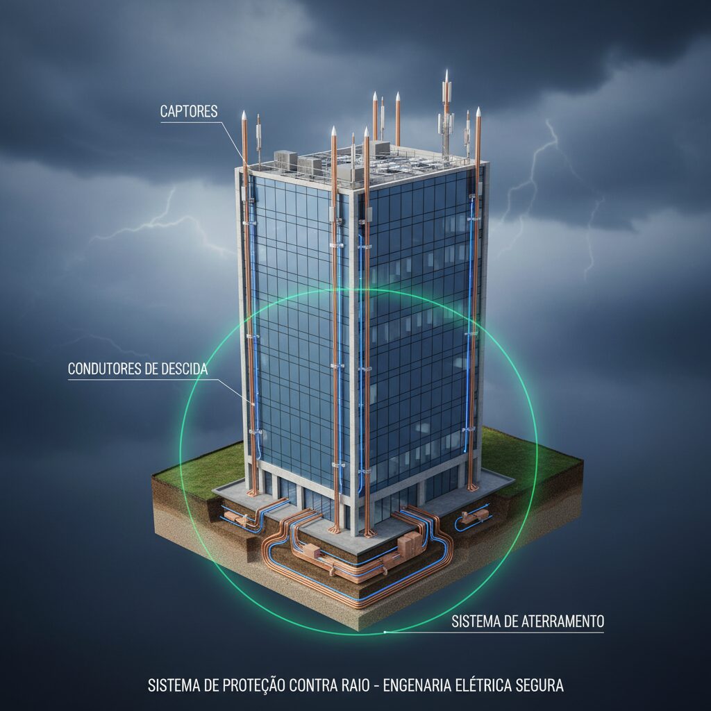 Guia Completo para o Projeto e Dimensionamento de Sistemas SPDA
