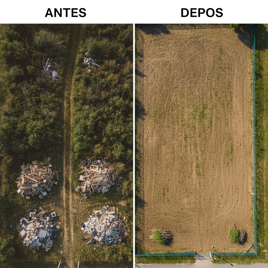 Limpeza Pesada de Terrenos Abandonados: Como Transformar Espaços Negligenciados