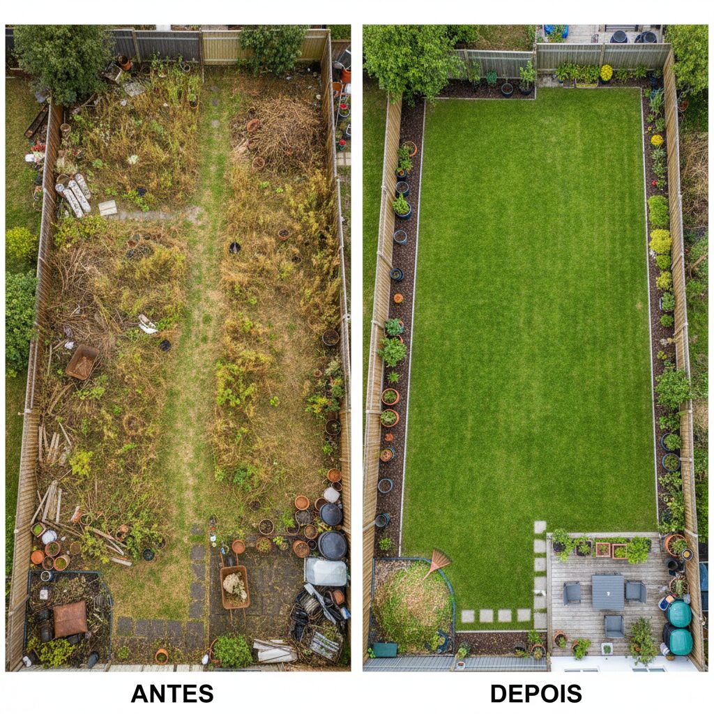 Revitalização de Quintais e Jardins: O Poder da Limpeza Completa para seu Espaço Verde