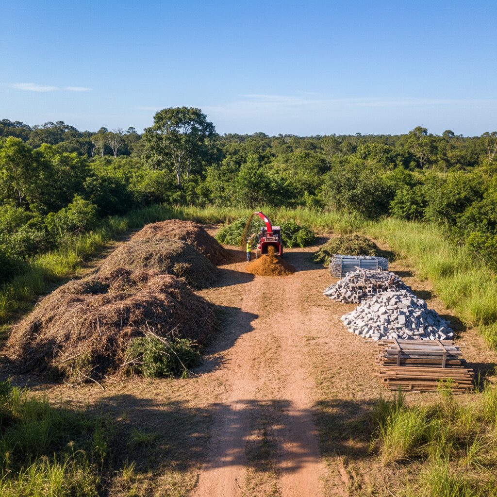 Limpeza Ecológica de Terrenos: Práticas e Descarte Sustentável para um Ambiente Melhor