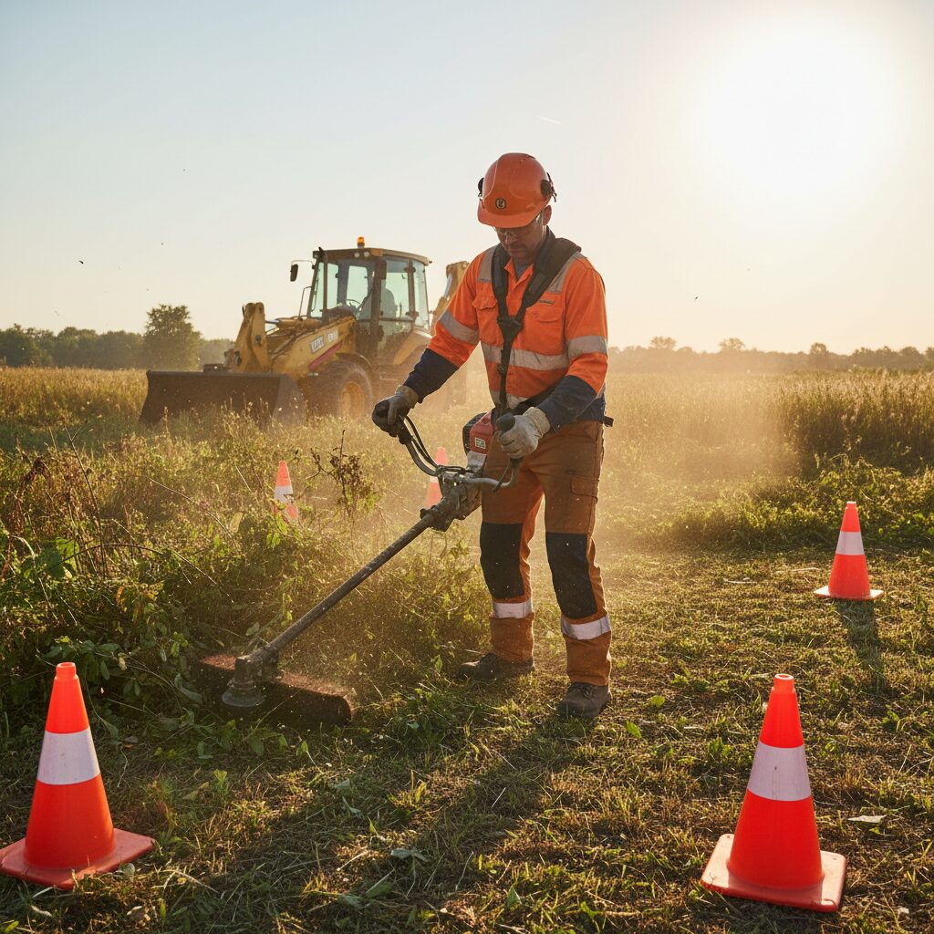 Garantindo a Segurança: Medidas Essenciais na Limpeza de Terreno