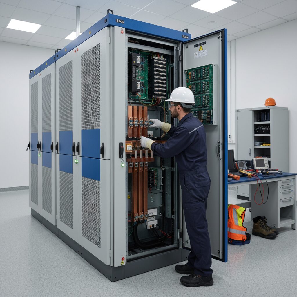 Manutenção Corretiva Eficaz em Nobreaks Industriais 2000kVA: Procedimentos e Técnicas