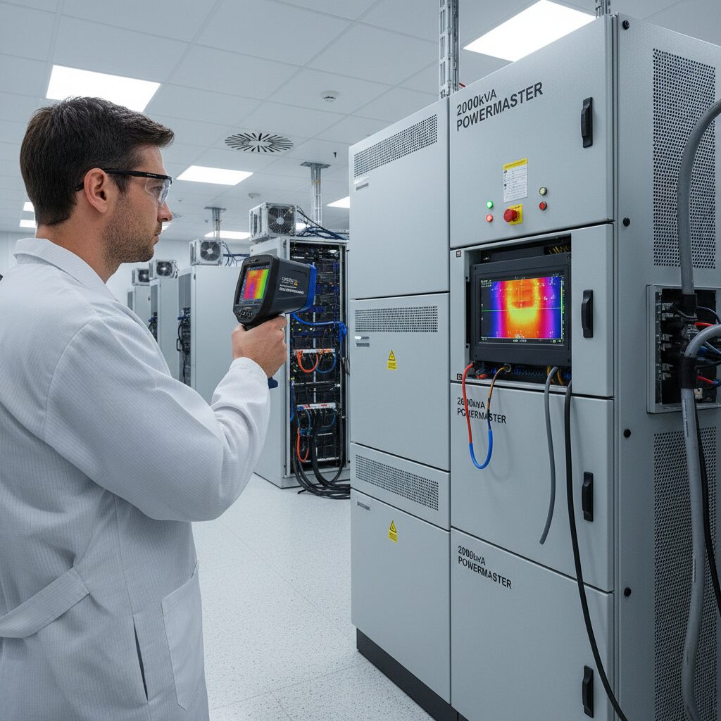 Manutenção Preditiva em Nobreaks 2000kVA: Estendendo a Vida Útil e Prevenindo Falhas