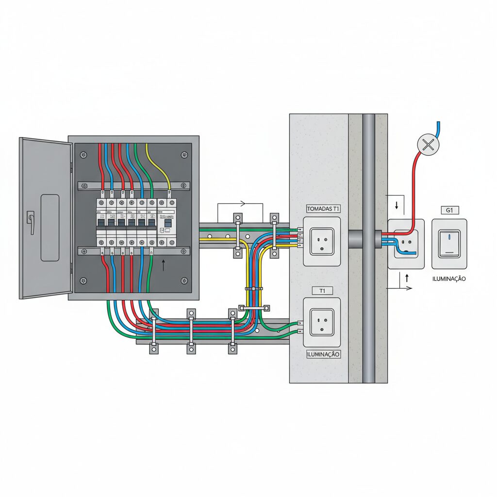 Montagem e Organização de Infraestrutura Elétrica: O Guia Essencial para Projetos Seguros e Eficientes