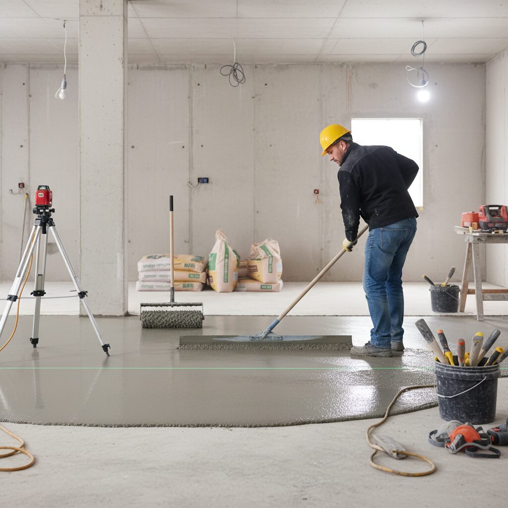 Nivelamento de Piso: O Guia Completo para uma Base Perfeita na Construção Civil