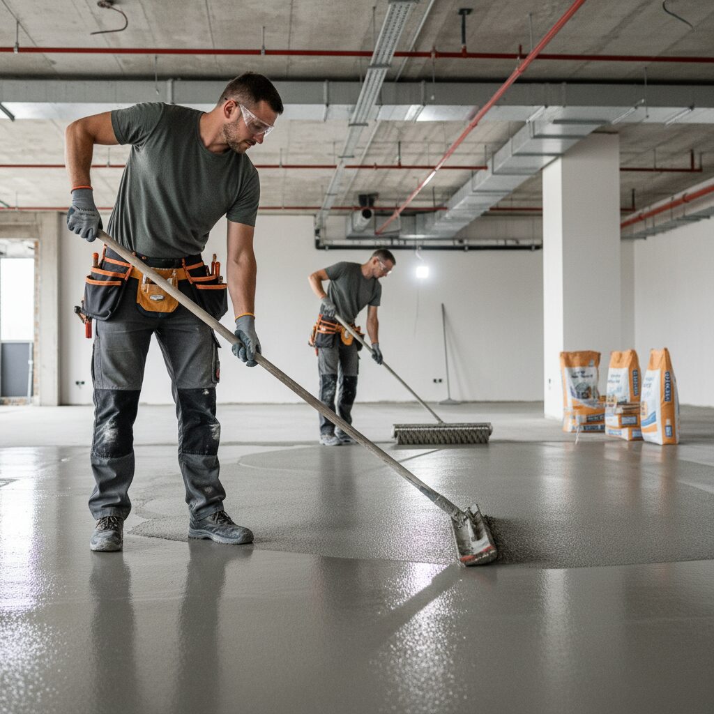 Nivelador de Piso: A Base Sólida para Acabamentos Impecáveis