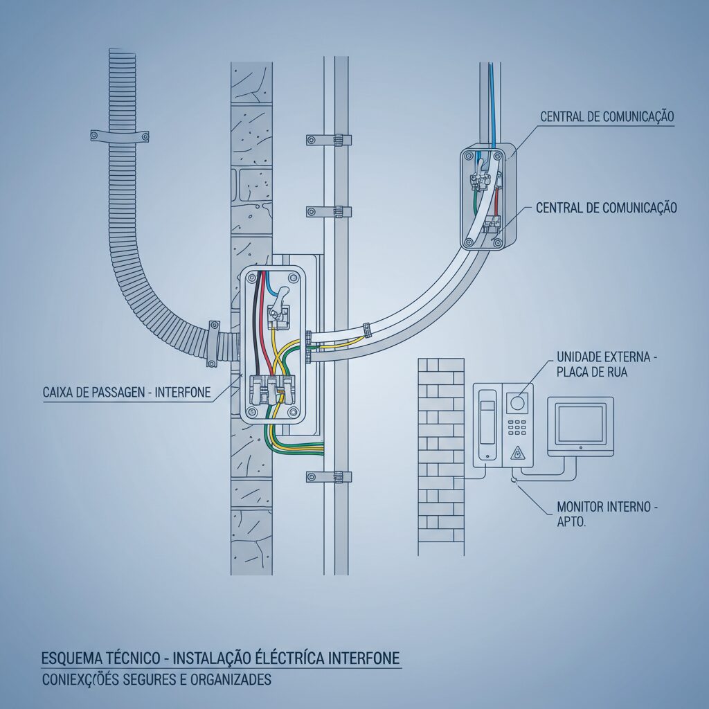 Infraestrutura Perfeita: O Que Preparar para a Instalação Elétrica do Seu Interfone