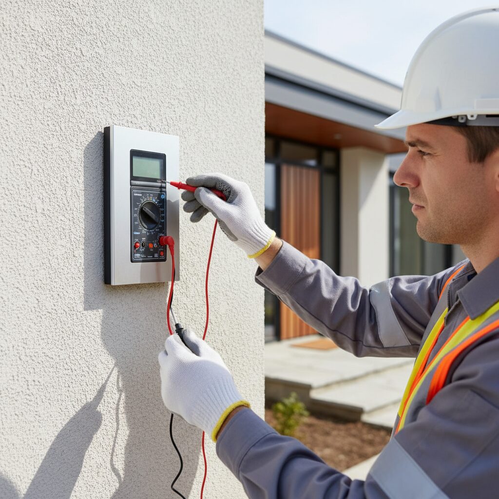 Instalação Concluída: Testes Essenciais e Verificações Finais de um Interfone Elétrico