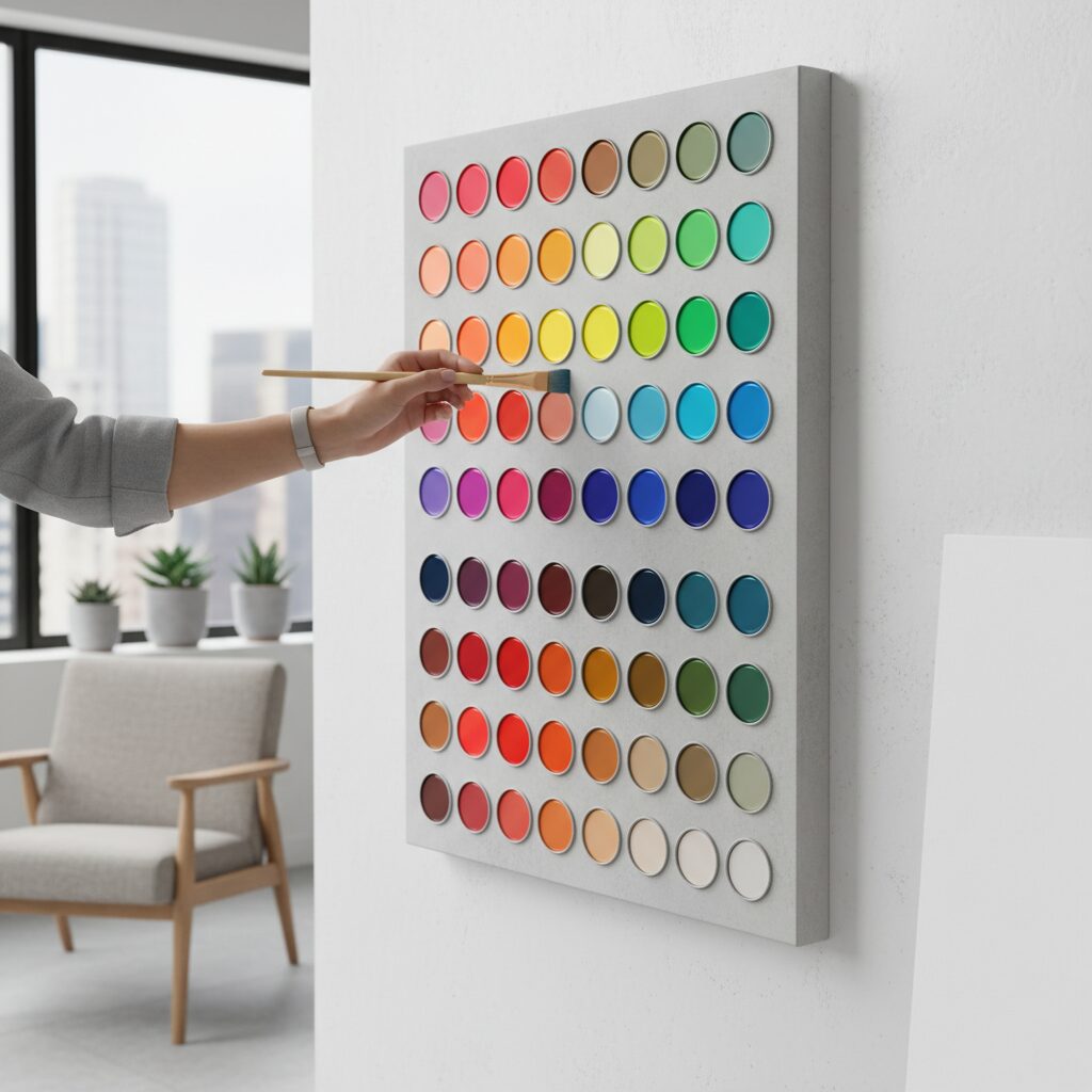 Otimizando a Escolha de Cores para Pintura: Impacto Psicológico e Estético