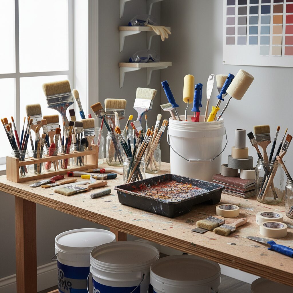 As Ferramentas e Equipamentos Essenciais para uma Pintura de Qualidade Profissional