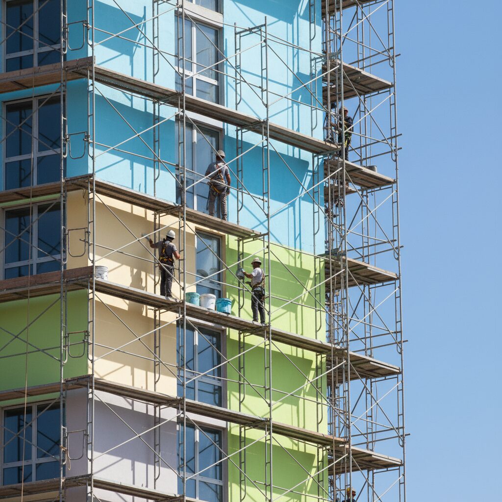 Pintura Predial em Altura: Técnicas Profissionais e Segurança