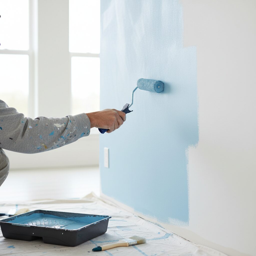 Pintura Rápida e Profissional: O Guia Definitivo para Rolar Tinta com Perfeição