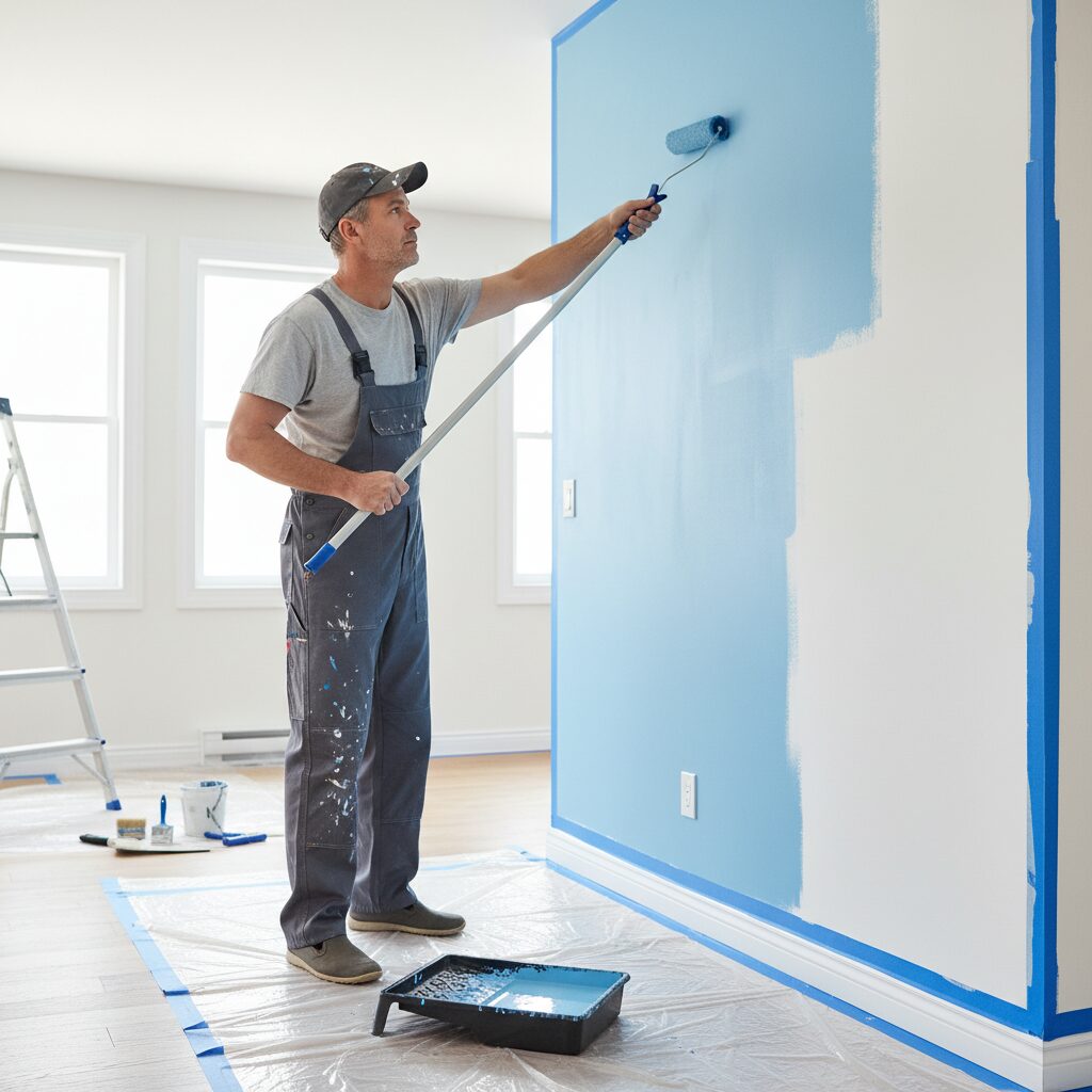 A Arte de Pintar Paredes: Um Guia Completo para um Acabamento Impecável