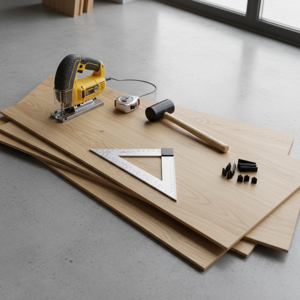 Kit Essencial: Ferramentas e Materiais Indispensáveis para Instalar e Remover Piso Laminado