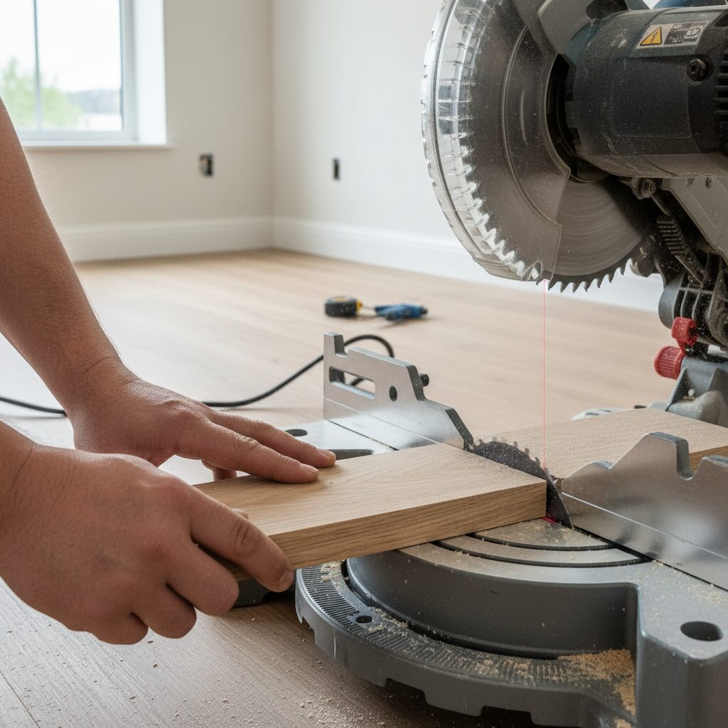 Além do Piso: Como Garantir Acabamentos Perfeitos na Instalação de Rodapés e Perfis Laminados