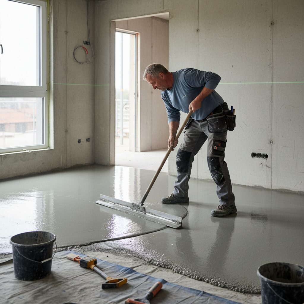 Preparação Essencial do Contrapiso para Instalação de Porcelanato