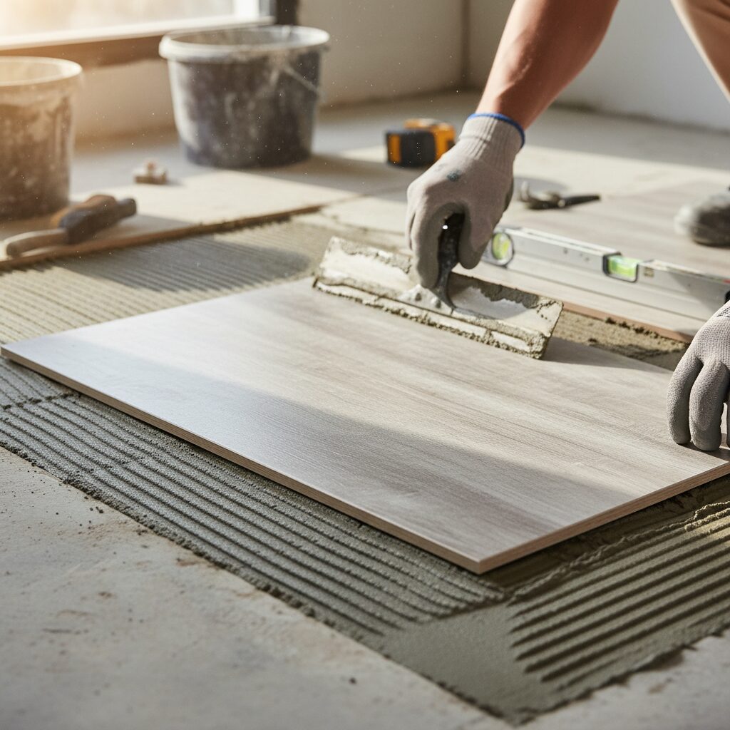 Os Erros Mais Comuns na Instalação de Porcelanato e Como Preveni-los