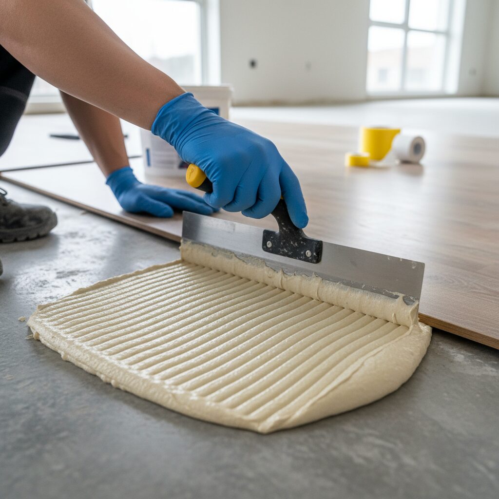 Aderência Perfeita: Guia Completo sobre Adesivos para Instalação Profissional de Piso Vinílico