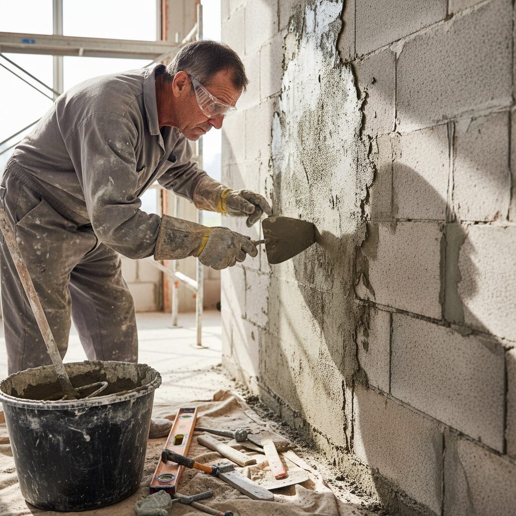Preparação de Parede para Reboco: O Segredo de um Acabamento Perfeito e Duradouro