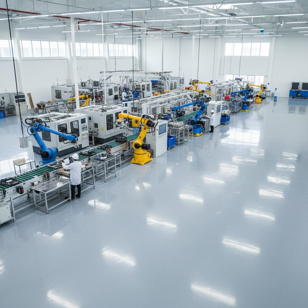 A Incrível Durabilidade da Resina Epóxi em Pisos Industriais e Residenciais