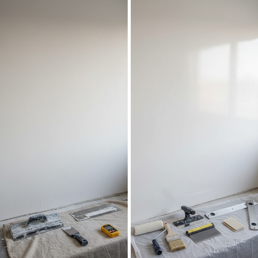 Revestimento em Gesso vs. Massa Corrida: Qual a Melhor Escolha para Sua Obra?