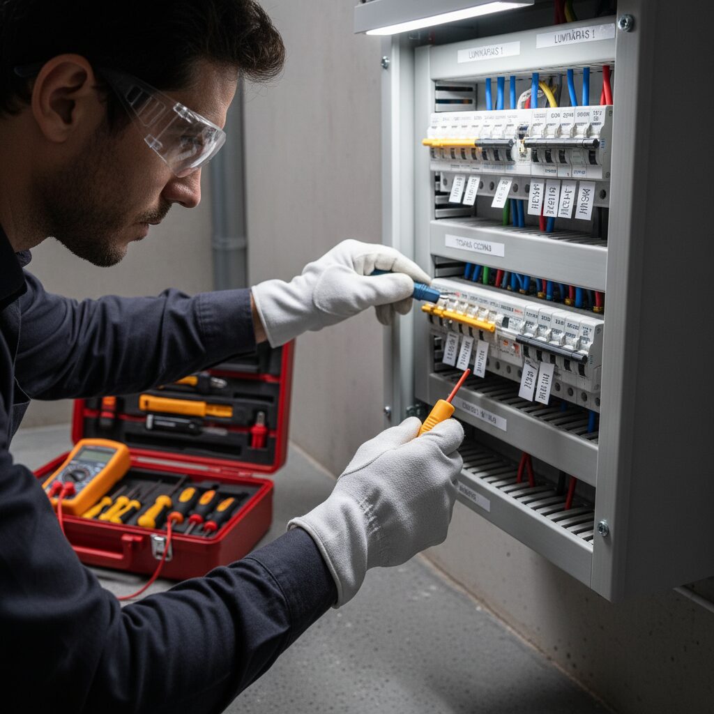 A Importância da Conformidade com a NBR 5410 na Revisão de Quadros Elétricos